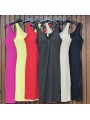 Sukienki damskie wloskie, Size uni,paczka 6szt,mix kolor
