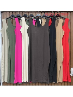 Sukienki damskie wloskie, Size uni,paczka 6szt,mix kolor