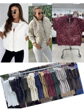 Kamizelki damskie wloskie, Size uni,paczka 6szt,mix kolor