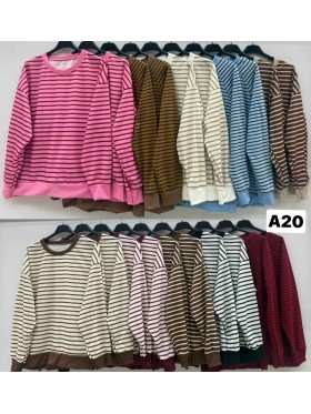 Bluzki damskie wloskie , Size uni,paczka 6szt,mix kolor