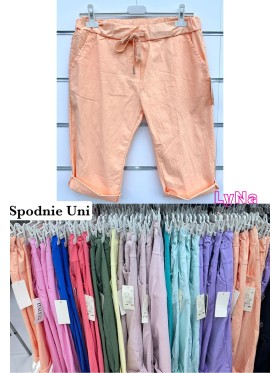 Spodnie damskie wloskie , Size uni,paczka 6szt,mix kolor