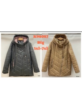 Kurtki damskie, Size 3xl-7xl,paczka 5szt,1kolor