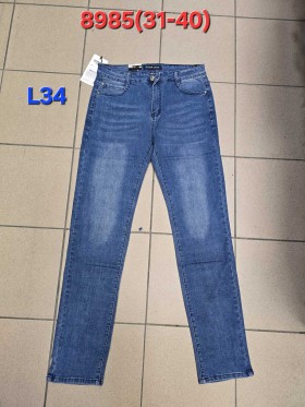 Spodnie JEANSOWE MĘSKA, Size 31-40,paczka 10szt,1 kolor