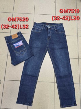 Spodnie JEANSOWE MĘSKA, Size 32-42,paczka 10szt,1 kolor