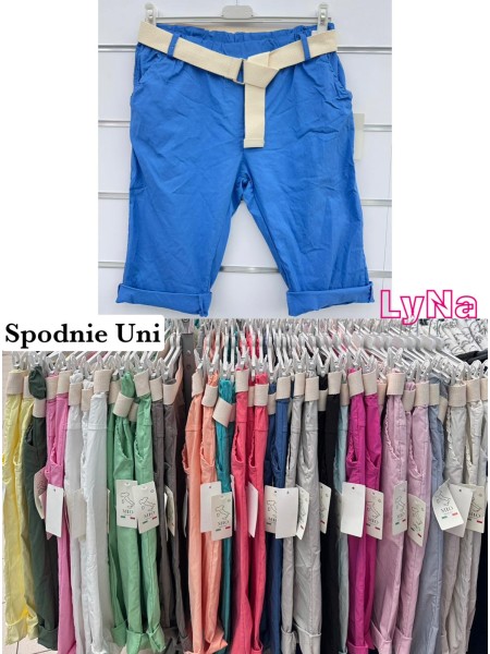 Spodnie damskie wloskie , Size uni,paczka 6szt,mix kolor