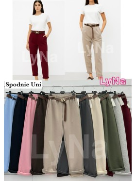 Spodnie damskie wloskie , Size uni,paczka 6szt,mix kolor
