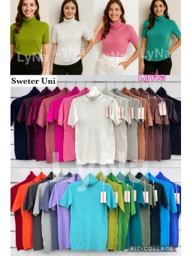 Swetry damskie wloskie , Size uni,paczka 6szt,mix kolor