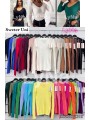 Swetry damskie wloskie , Size uni,paczka 6szt,mix kolor
