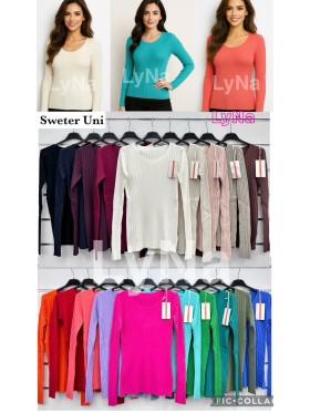 Swetry damskie wloskie , Size uni,paczka 6szt,mix kolor