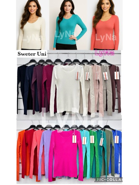 Swetry damskie wloskie , Size uni,paczka 6szt,mix kolor