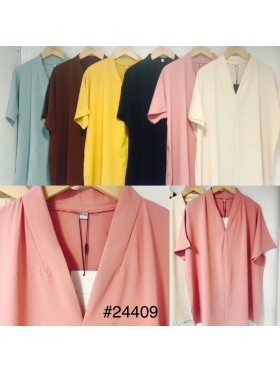 Bluzki damskie .size uni paczka 6szt,mix kolor