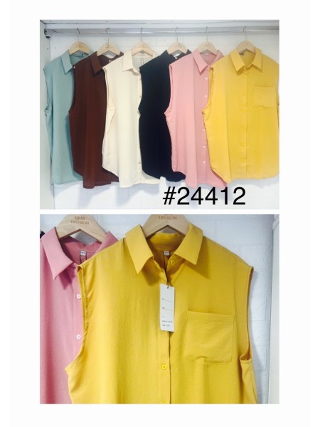 Bluzki damskie .size uni paczka 6szt,mix kolor