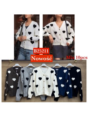 Swetry damskie wloskie , Size uni,paczka 10szt,mix kolor