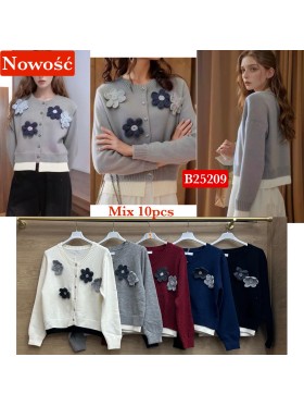 Swetry damskie wloskie , Size uni,paczka 10szt,mix kolor