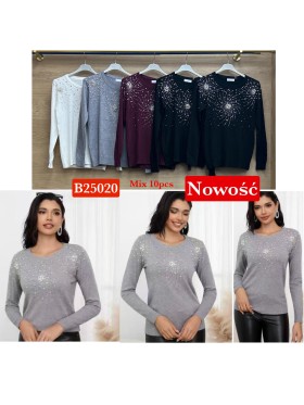 Swetry damskie wloskie , Size uni,paczka 10szt,mix kolor