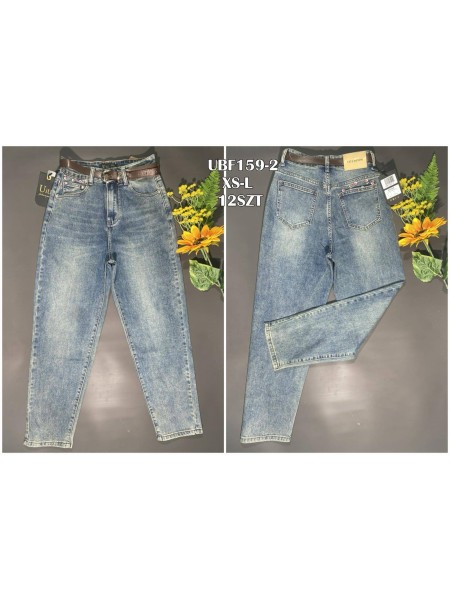 Jeansy damskie .size XS-L paczka 10szt,