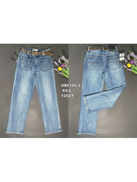Jeansy damskie .size XS-L paczka 10szt,