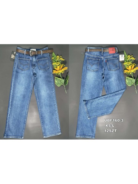 Jeansy damskie .size XS-L paczka 10szt,
