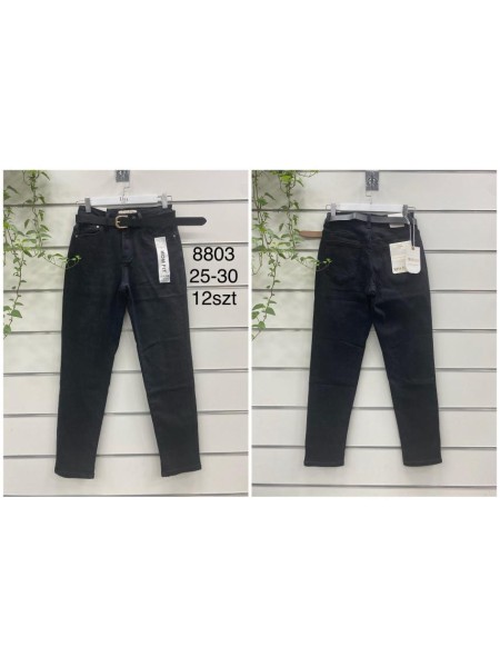Jeansy damskie .size 25-30 paczka 12szt,