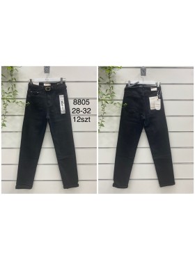 Jeansy damskie .size 28-32 paczka 12szt,