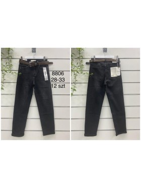 Jeansy damskie .size 28-33 paczka 12szt,