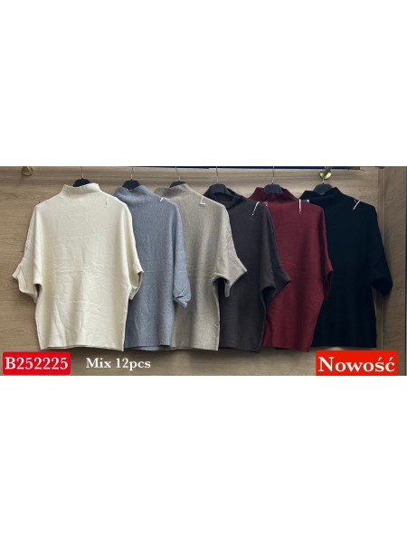Swetry damskie wloskie , Size uni,paczka 12szt,mix kolor