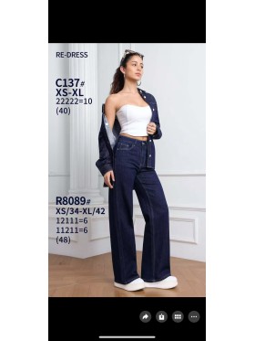 Jeansy damskie .size XS-xL paczka 10szt,