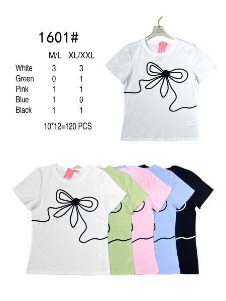 Bluzki damskie, Size m-2xl,paczka 12szt,mix kolor