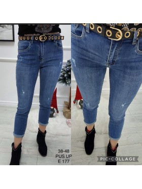 Jeansy damskie .size 38-48 paczka 10szt,