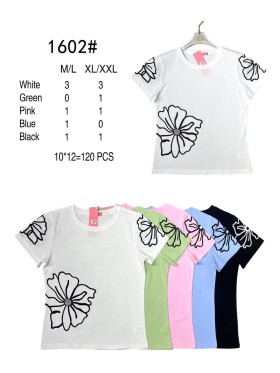 Bluzki damskie, Size m-2xl,paczka 12szt,mix kolor