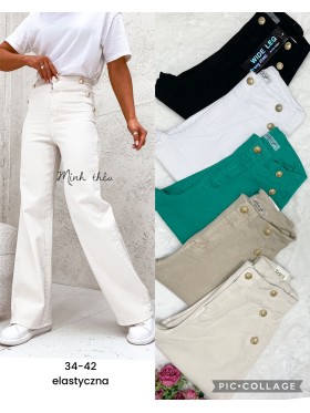 Jeansy damskie .size 34-42 paczka 10szt,1 KOLOR