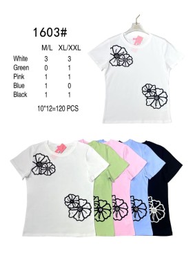 Bluzki damskie, Size m-2xl,paczka 12szt,mix kolor