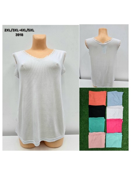 Bluzki damskie, Size 2-5xl,paczka 12szt,mix kolor
