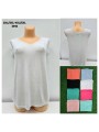 Bluzki damskie, Size 2-5xl,paczka 12szt,mix kolor