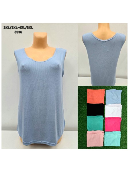 Bluzki damskie, Size 2-5xl,paczka 12szt,mix kolor