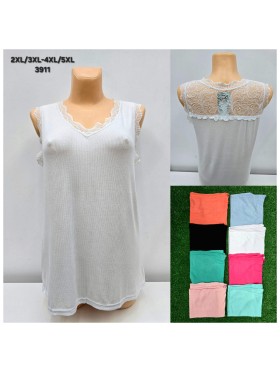 Bluzki damskie, Size 2-5xl,paczka 12szt,mix kolor