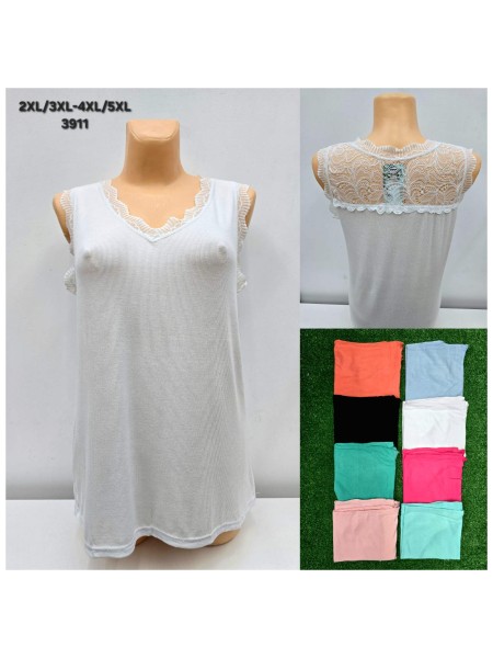 Bluzki damskie, Size 2-5xl,paczka 12szt,mix kolor