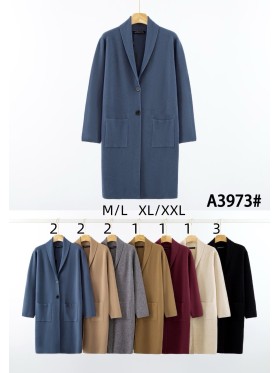Płaszcz damskie, Size m-2xl,paczka ,12szt,mix kolor