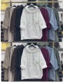 Bluzki damskie wloskie , Size uni,paczka 6szt,mix kolor