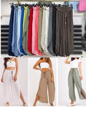 Spodnie damskie wloskie , Size uni,paczka 6szt,mix kolor