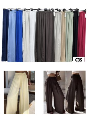 Spodnie damskie wloskie , Size uni,paczka 6szt,mix kolor