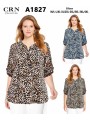 Bluzki damskie, Size m-4xl,paczka ,12szt,mix kolor