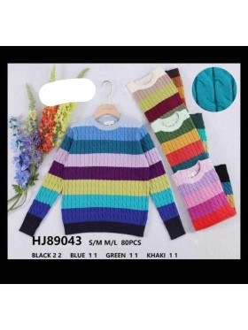 Swetry damskie, Size s-l,paczka 10szt,mix kolor