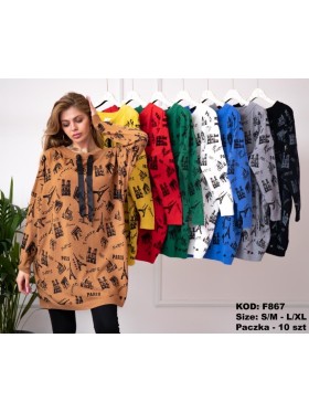 Swetry damskie, Size s-xl,paczka 10szt,mix kolor