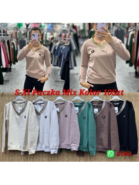 Bluzy damskie  , Size S-XL,paczka 10szt,MIX kolor