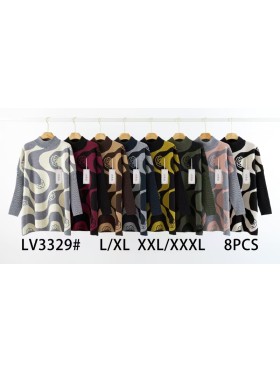 Swetry damskie , Size L-3XL, paczka 10szt mix kolor