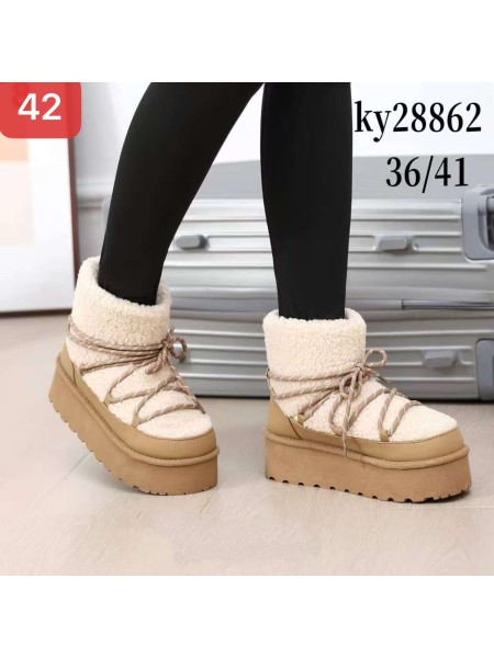 Buty Śniegowce Damskie (36-41, 12par)