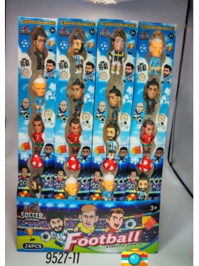 ZABAWKI football,12szt/Paczka