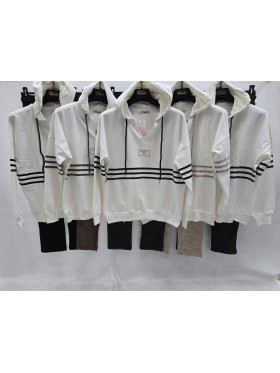 Komplety Damskie Tureckie, Size s-xl, paczka 4szt,1 kolor