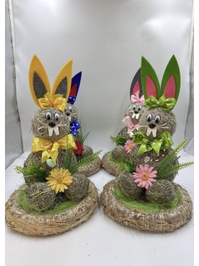 ZABAWKI Zạjaczek Wielkanocny 43cm,6szt/Paczka